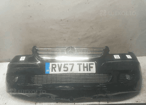 Zderzak przód mercedes W169 04-08r grill czarny 191 1
