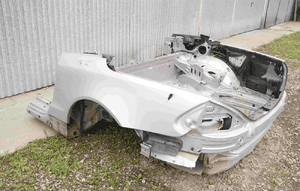 Cwiartka błotnik prawy lewy mercedes sl R230 kolor 744 2