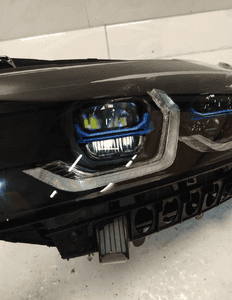 Bmw 4 M4 G22 G23 M3 G80 G82 G83 lampa reflektor lewy laser shadow black przetwornica kompletna oryginał 12