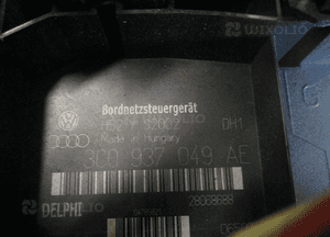 MODUŁ KOMFORTU VW AUDI SEAT BORDNETZ 3C0937049AE 3