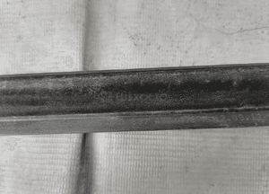Listwa zgarniająca prawa lewa przód tył Porsche Cayenne 2 II 7P0837476E 12