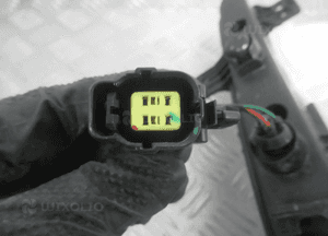 Kratka halogen światło jazdy dziennej drl przednie przód lewe baic senova X35 lift beijing X3 led 2019- 18