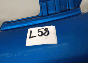 Zderzak przód przedni peugeot 107 citroen C1 lift fl urban elx niebieski 2