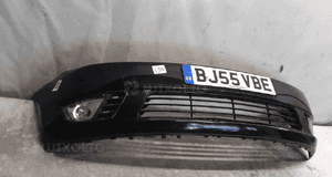 Zderzak przód przedni ford fiesta MK6 6 vi D2 czarny halogeny 4