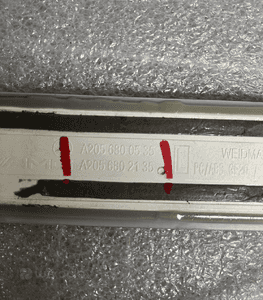 Listwa progowa nakladka amg komplet mercedes W205 8