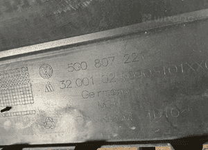 ZDERZAK PRZOD PRZEDNI VW GOLF VII 7 5G0 5G 12- 6X 5