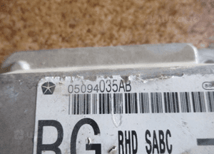 Moduł sensor air bag voyager iv 05094035AB 2