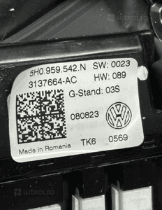 Kierownica skora multi lopatki vw t-roc r-line 5
