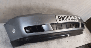 Zderzak przód przedni opel vectra c Z163 szary 4