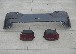 Citroen C4 cactus zderzak tylny listwy oryginał 9801686677 4