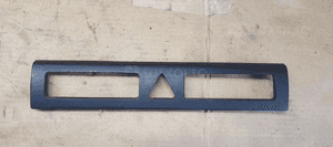 Ramka osłona konsoli dekor Audi A6 C5 4B0863321 1