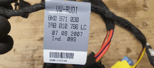 Wiązka instalacja drzwi prawy przód Audi A4 B8 8K0971030K 7