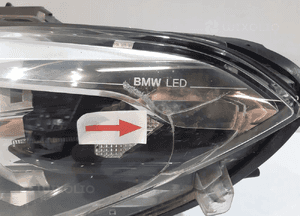 BMW 1 F20 LCI Lampa LED BLACK L - 13182 5