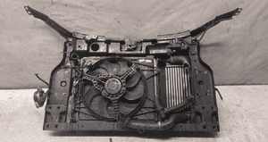 Pas przedni fiat 500 1.3 multijet diesel wzmocnienie czołowe chłodnica wody wentylator obudowa komplet 5