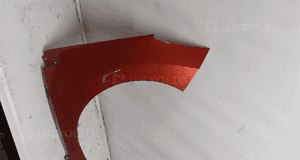 * BŁOTNIK PRAWY PRZEDNI PEUGEOT 308 08-13r. POMARAŃCZOWY 3