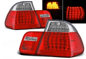 Lampy diodowe do bmw E46 sedan od 2001 do 2005 red white led 1