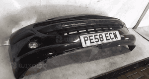 Zderzak przód przedni do peugeot 207 exl exld czarny halogeny 4