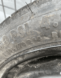 Polo fabia Ibiza koło dojazdowe zapas 14’ oryginał 4