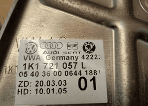 Pedał hamulca hamulcowy Audi A3 8P 1K1721057L 5