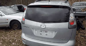 Mazda 5 05-10 Klapa tylna szyba tył z lotką 4