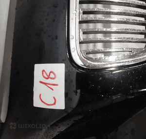 Zderzak przód przedni do volvo V50 halogeny  452-26 czarny 2