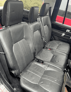 Siedzenia fotele skórzane czarne Land Rover Discovery 4 IV 4