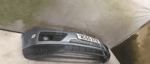 Zderzak przód przedni ford focus MK.2 2 ii Z3 błękitny szary halogeny 4