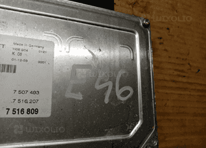 Komputer sterownik VALVETRONIC BMW 3 E46 1.8i 7516809 6