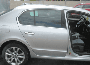 Drzwi tylne tył prawe lewe skoda superb ii 2 sedan 9156 2008-2015 7