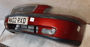 Zderzak przód przedni do volvo V70 halogeny bordo bordowy 3
