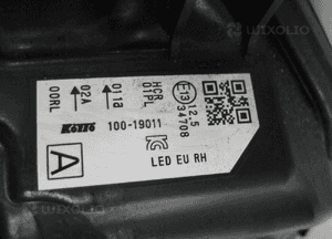 Nissan qashqai ii lift full led lampa przednia prawa 10
