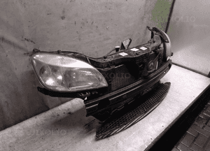 Pas przedni kia rio ii 2 benzyna belka wzmocnienie czołowe okular chłodnica wody wentylator obudowa zamek komplet 2