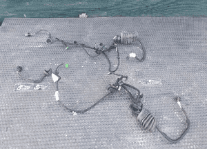 Wiązka Instalacja Kable Wtyczki Drzwi Przod Przednie Lewe Prawe VW Golf IV 4 3D 3 Drzwi 1