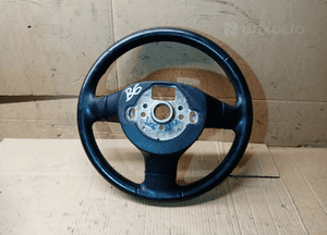 Kierownica trójramienna multifunkcyjna skórzana VW Passat B6 3C0419091LE 8