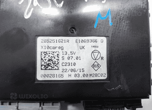 Moduł sterownik klimatyzacji renault zoe i 285251621R 2013-2019 4