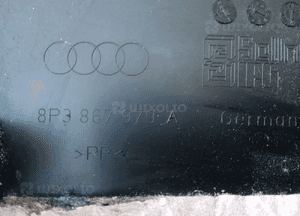 Tapicerka osłona klapy bagażnika Audi A3 8P 8P3867979A 6