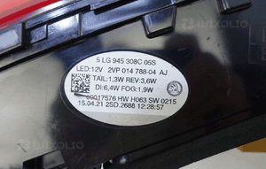 Lampa prawy tył prawa tylna skoda enyaq 5LG 6