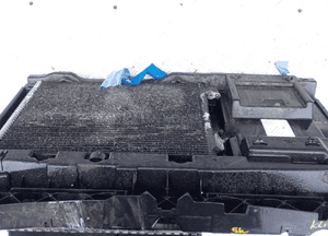 Chłodnica pas wentylator peugeot 1007 9646174680 klima uszkodzona 2