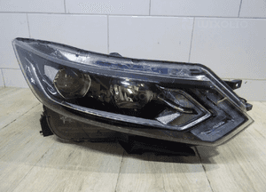 lampa Reflektor EURO prawa  Led Nissan Qashqai II 2 Lift 100-19009 1