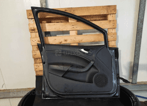 Drzwi przód przednie lewe seat ibiza 4 iv 6J LW7Z szare 5D 5 drzwi hb 7