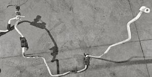 Lancia Ypsilon 2 II rurka przewód klimatyzacji 2