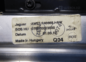 Jaguar xj X351 roleta zasłona tył tylna bagżnika elektryczna wysuwana 6