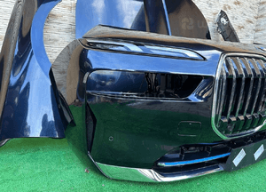 Maska błotniki zderzak lampy pas przedni chłodnice bmw 7 G70 416 3