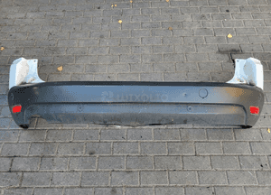 ZDERZAK tył tylny 4x PDC kompletny Ford S-Max I lift 10-14 F7 biały 1