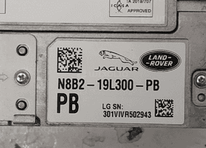 RANGE ROVER EVOQUE II L551 RADIO NAWIGACJA GPS ORYGINAŁ 3