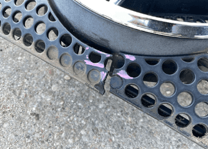 Mercedes ML 163  grill atrapa maski chrom 4