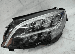 Mercedes 205 lift full led lampa przednia lewa 1