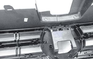 Grill atrapa zderzaka przód vw sportsvan 510 lift 11