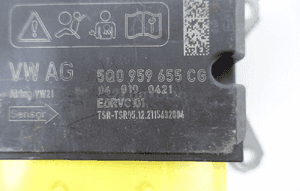 Moduł sensor air bag vw golf 5Q0959655CG 4