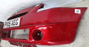 Zderzak przód przedni do citroen C2 ekqd bordowy 3